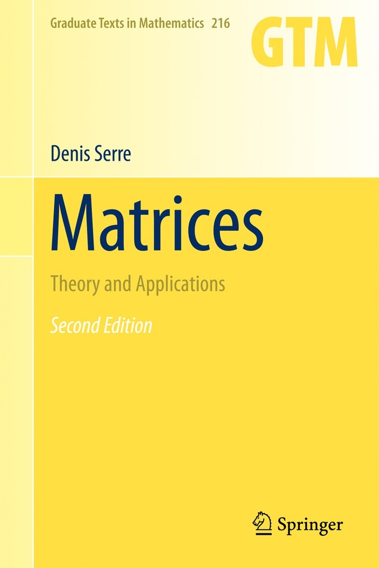 Denis Serre - Matrices, Häftad