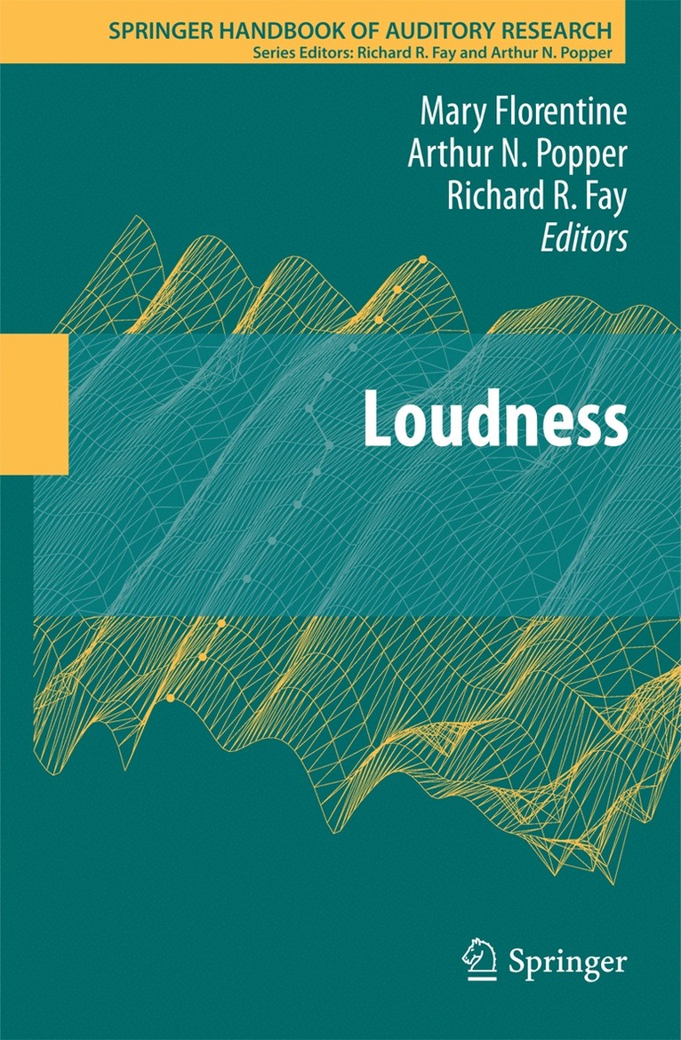 Mary Florentine, Arthur N. Popper, Richard R. Fay - Loudness, Häftad