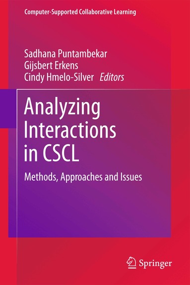 Sadhana Puntambekar, Gijsbert Erkens, Cindy Hmelo-Silver - Analyzing Interactions in CSCL, Häftad