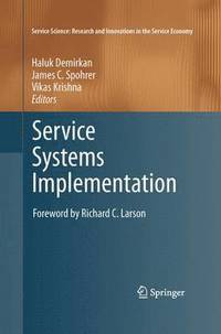 bokomslag Service Systems Implementation