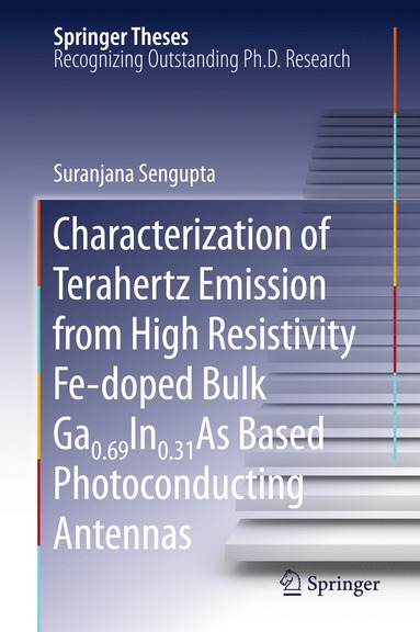 bokomslag Characterization of Terahertz Emission from High Resistivity Fe-doped Bulk Ga0.69In0.31As Based Photoconducting Antennas