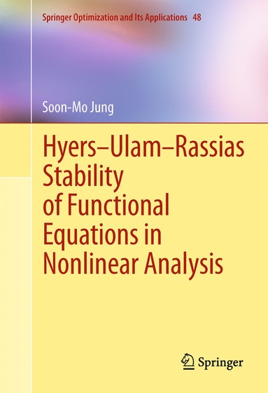 bokomslag Hyers-Ulam-Rassias Stability of Functional Equations in Nonlinear Analysis