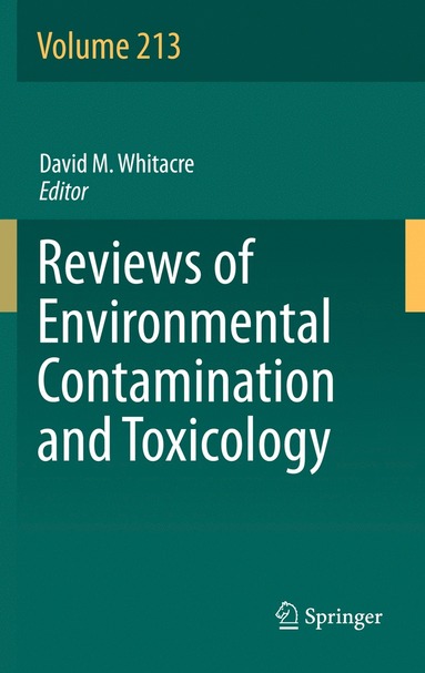 bokomslag Reviews of Environmental Contamination and Toxicology Volume 213