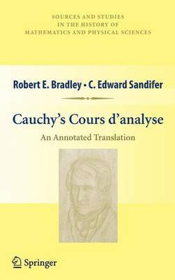 bokomslag Cauchys Cours danalyse