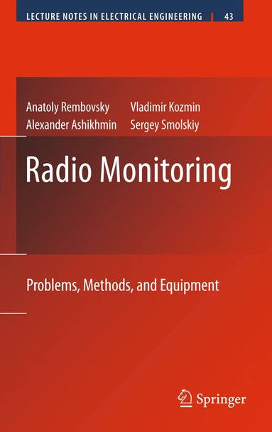 bokomslag Radio Monitoring