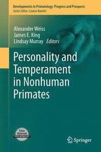 bokomslag Personality and Temperament in Nonhuman Primates