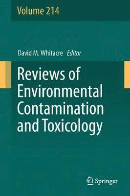 David M. Whitacre - Reviews of Environmental Contamination and Toxicology, Häftad