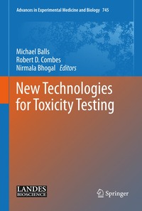 bokomslag New Technologies for Toxicity Testing