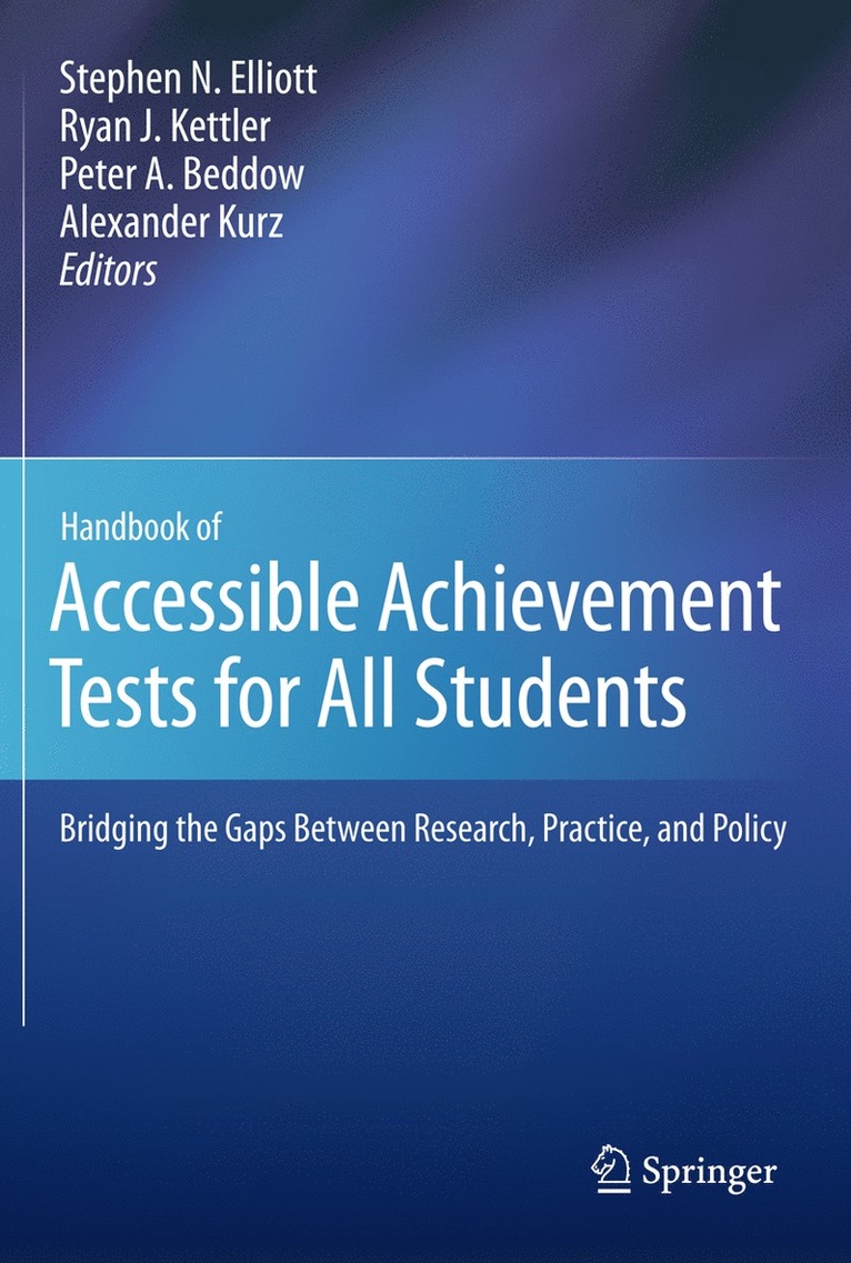 Handbook of Accessible Achievement Tests for All Students 1