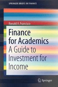 bokomslag Finance for Academics