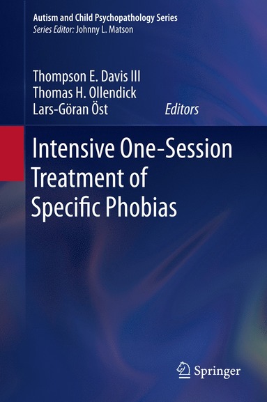 bokomslag Intensive One-Session Treatment of Specific Phobias