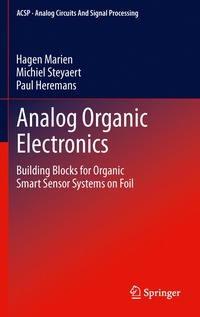 bokomslag Analog Organic Electronics