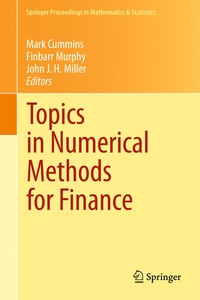 bokomslag Topics in Numerical Methods for Finance