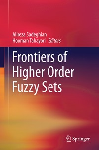 bokomslag Frontiers of Higher Order Fuzzy Sets