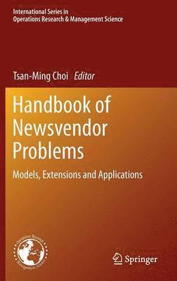 Tsan-Ming Choi - Handbook of Newsvendor Problems, Inbunden
