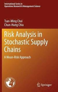 bokomslag Risk Analysis in Stochastic Supply Chains