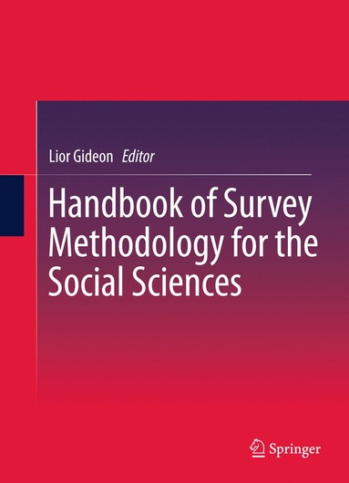 bokomslag Handbook of Survey Methodology for the Social Sciences
