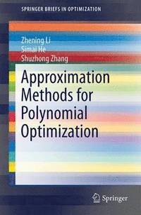 bokomslag Approximation Methods for Polynomial Optimization