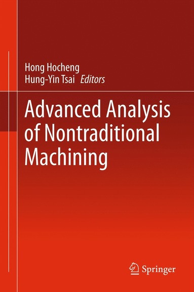 bokomslag Advanced Analysis of Nontraditional Machining