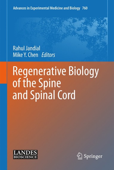 bokomslag Regenerative Biology of the Spine and Spinal Cord