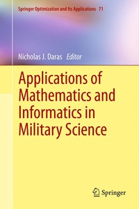 bokomslag Applications of Mathematics and Informatics in Military Science