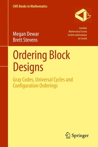 bokomslag Ordering Block Designs