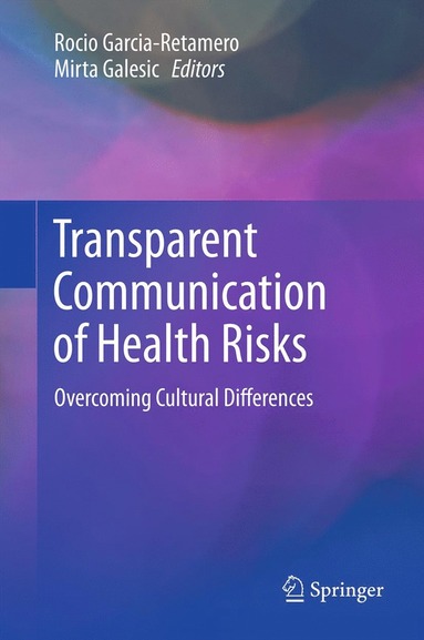 bokomslag Transparent Communication of Health Risks