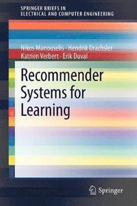 bokomslag Recommender Systems for Learning