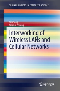 bokomslag Interworking of Wireless LANs and Cellular Networks