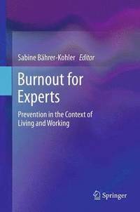 bokomslag Burnout for Experts
