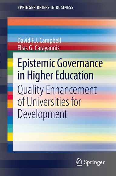 bokomslag Epistemic Governance in Higher Education