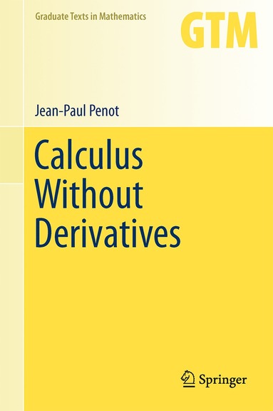 bokomslag Calculus Without Derivatives