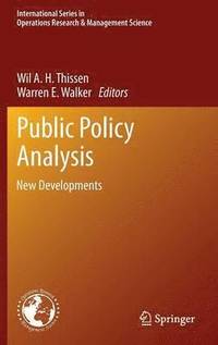 bokomslag Public Policy Analysis