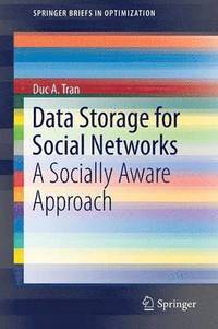 bokomslag Data Storage for Social Networks