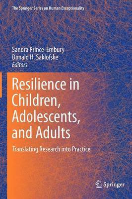 bokomslag Resilience in Children, Adolescents, and Adults