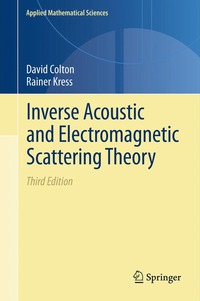 bokomslag Inverse Acoustic and Electromagnetic Scattering Theory