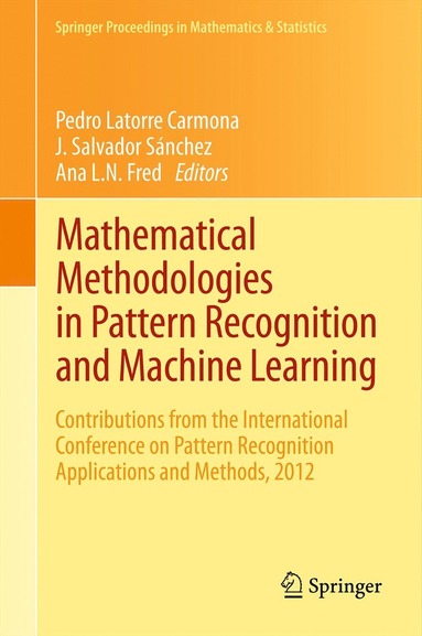 bokomslag Mathematical Methodologies in Pattern Recognition and Machine Learning