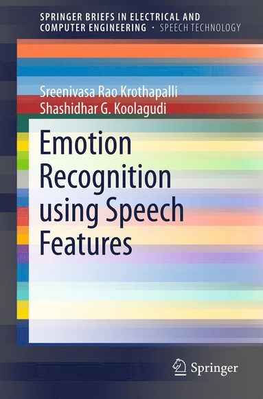 bokomslag Emotion Recognition using Speech Features