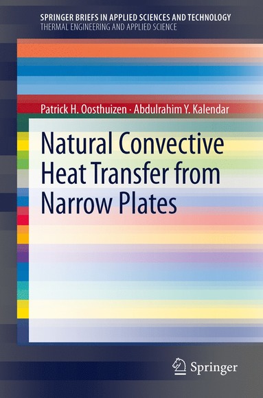 bokomslag Natural Convective Heat Transfer from Narrow Plates