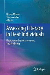 bokomslag Assessing Literacy in Deaf Individuals