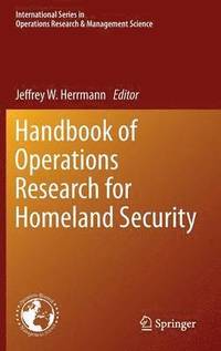 bokomslag Handbook of Operations Research for Homeland Security