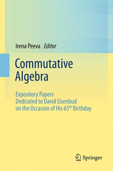 bokomslag Commutative Algebra