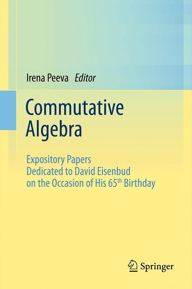 Commutative Algebra 1