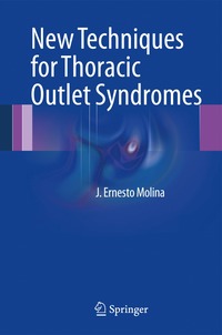 bokomslag New Techniques for Thoracic Outlet Syndromes