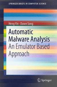 bokomslag Automatic Malware Analysis