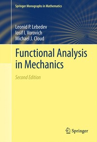 bokomslag Functional Analysis in Mechanics