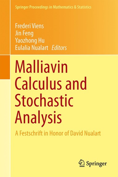 bokomslag Malliavin Calculus and Stochastic Analysis