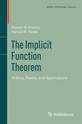 The Implicit Function Theorem 1