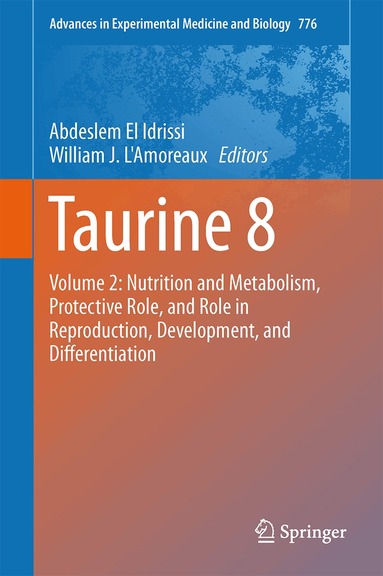 Abdeslem El Idrissi, William J. L'Amoreaux - Taurine 8, Inbunden