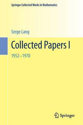 Serge Lang - Collected Papers I, Häftad